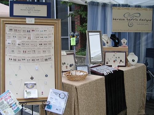 Jewelry display ideas for setting up for jewelry shows