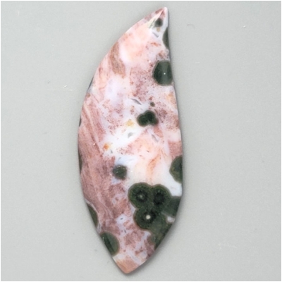 Ocean Jasper AA Old Stock Freeform Gemstone Cabochon (N) 23 x 58.6mm