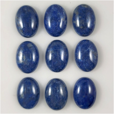 1 Dumortierite Oval Gemstone Cabochon (N) Approximate size 13 x 18mm CLOSEOUT