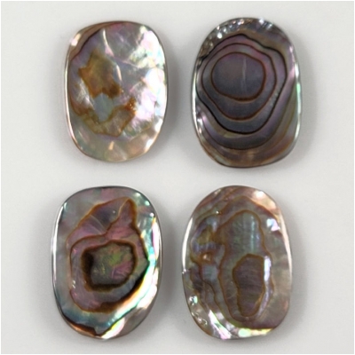 1 Mother of Pearl Rectangle Cabochon (N) 16.8 x 23mm to 18 x 24.3mm CLOSEOUT