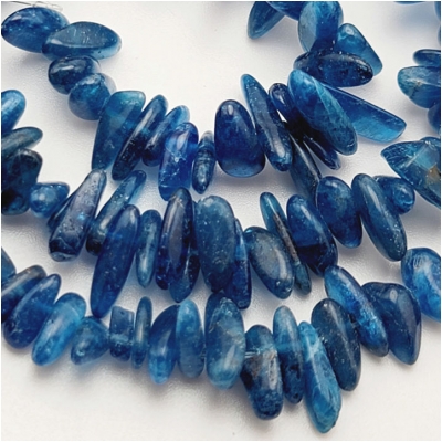 Neon Apatite Chip Gemstone Beads (N) Approximate size 1.4 to 15.3mm thick 16 inches