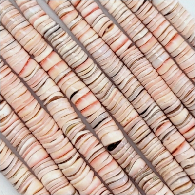 Conch Shell Graduated Heishi Beads (N) Approximate Size 4 to 7mm 16 inches