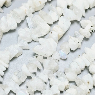 Rainbow Moonstone Chip Gemstone Beads (NH) 1.3 to 12.6mm 36 inches