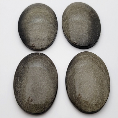 Golden Sheen Obsidian Oval Gemstone Cabochon (N) Approximate size 27 x 39mm