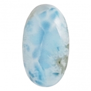 Larimar Oval Gemstone Cabochon (N) 14.3 x 25.25mm