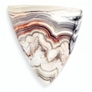 Crazy Lace Agate Freeform Gemstone Cabochon (N) 26.9 x 28.33mm