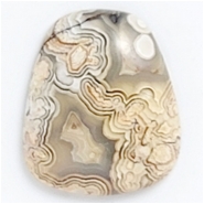 Crazy Lace Agate Freeform Gemstone Cabochon (N) 22.55 x 26.7mm