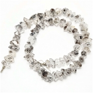 HerkimerDiamond Quartz Double Point Gemstone Beads (N) 9.3 to 14.8mm
