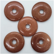 1 Goldstone Donut Gemstone (M) 49.47 to 50.03mm CLOSEOUT