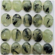 3 Prehnite Oval Gemstone Cabochon (N) 10 x 13.89mm to 10.18 x 14.04mm CLOSEOUT