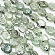 Green Kyanite AA Oval Gemstone Beads (N) 6 x 8mm