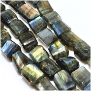 Labradorite AA Fancy Faceted Freeform Gemstone Beads (N) 10.25 inches