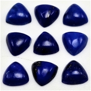 2 Lapis Lazuli Trillion Gemstone Cabochons (N) 5mm