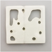 1 Serpentine New Jade Bird 2 Carved Gemstone Pendant Bead Lighter (N) Approximate size 24 to 25mm CLOSEOUT