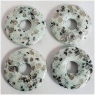 1 Kiwi Jasper Donut Gemstone (N) Approximate size 34.89 to 35mm CLOSEOUT