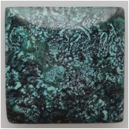 Turquoise Square Gemstone Cabochon (S) Approximate size 24.04 to 24.3mm