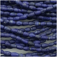 Lapis Lazuli Rice Gemstone Beads (N) Approximate size 2 x 2.8mm to 2.8 x 4.2mm 15 to 15.5 inches CLOSEOUT