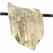 1 Scapolite Raw Freeform Large Hole Gemstone Pendant (N) 16.3 x 25mm