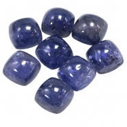 1 Iolite Square Loose Cut Gemstone Cabochon (N) 8mm