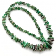 Variscite Graduated Chip Gemstone Beads (S) 3.3 to 13.8mm 16 inches