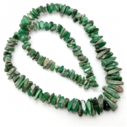 Variscite Graduated Chip Gemstone Beads (S) 3.65 to 13.5mm 16 inches