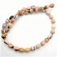 Rhodochrosite Teardrop Gemstone Beads (N) Approximate size 8 x 10mm 15.75 inches