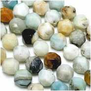 Amazonite 10mm Star Cut Gemstone Beads (N) 15.75 inches