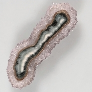 1 Amethyst Flower Stalactite Gemstone Slice (N) Approximate size 20 x 60.65mm