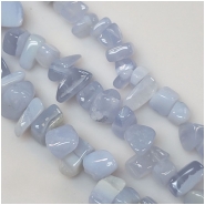 Chalcedony Large Nugget Chip Gemstone Beads (N) Approximate Size 6.5 to 16mm 15 to 16 inches