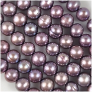 Pearls Freshwater Ringed Slightly Oval Lavender Beads (D) Approximate Size 7.6 x 8.2mm to 8.9 x 9mm 16 inches