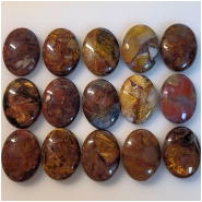 1 Pietersite 15 x 20mm Oval Gemstone Cabochon (N)