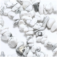 Howlite Chip Gemstone Beads (N) 1.7 to 12mm 32 inches