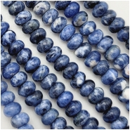 Sodalite Rondelle Gemstone Beads (N) 5mm