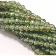 Green Aventurine Faceted Round 3mm Gemstone Beads (N) 15.5 inches