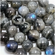 Labradorite Round Gemstone Beads (N) 8mm 15.5 inches