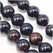 Garnet Round Gemstone Beads (N) 12.5mm 15.5 inches