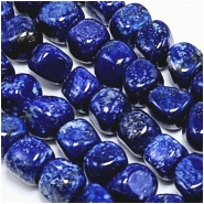 Lapis Small Cube Tumble Gemstone Beads (N) 6mm 16 inches