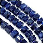 Sodalite Faceted Wheel Gemstone Beads (N) 10mm 15.75 inches