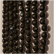 Spinel Diamond Cut Faceted Coin Gemstone Beads (N) Approximate size 4.38 to 4.49mm, 7.75 inches