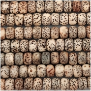 Bodhi Lotus Seed Thick Wheel Beads Mix Color (N) Approximate size 5 x 7mm 22 inches