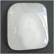 Quartz Gemstone Cabochon (N) Approximate size 18.55 x 21.4mm