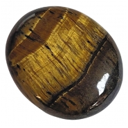Tiger Eye Oval Gemstone Cabochon (H) 25.4 x 30.35mm