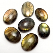 1 Labradorite Oval Gemstone Cabochon (N) 15.3 x 19.3mm to 17.2 x 23.6mm