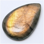 1 Labradorite Teardrop Gemstone Cabochon (N) 23.44 x 34.95mm
