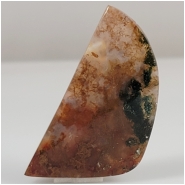 Moss Agate Multicolor Gemstone Cabochon (N) Approximate Size 22.8 x 43.70mm