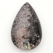 Lodolite Garden Quartz Teardrop Gemstone Cabochon (N) Approximate size 20.18 x 30.95mm