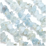 Aquamarine Gemstone Chip Beads (H) 1.7 to 11mm 36 inches