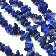 Lapis Lazuli Gemstone Chip Beads (N) 1 to 10.6mm 34 inches
