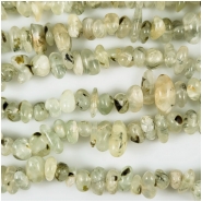 Prehnite Nugget Chip Gemstone Beads (N) Approximate Size 5.8 x 8mm to 10.3 x 17.3mm