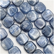 Kyanite AA Flat Square Gemstone Beads (N) Approximate size 8mm 16 inches